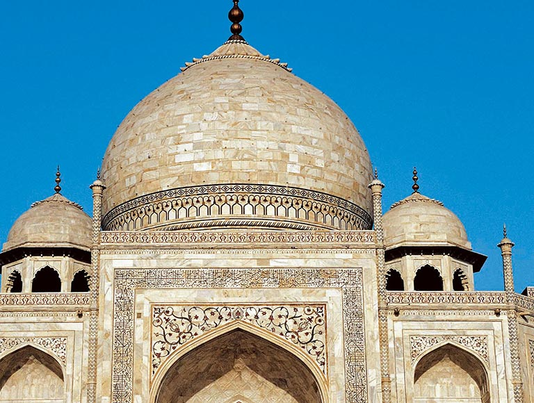 Why does marble have beautiful patterns?