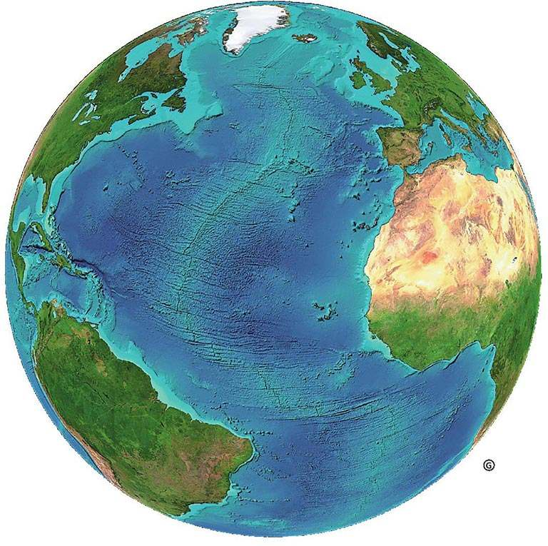 Was the mainland once one piece?