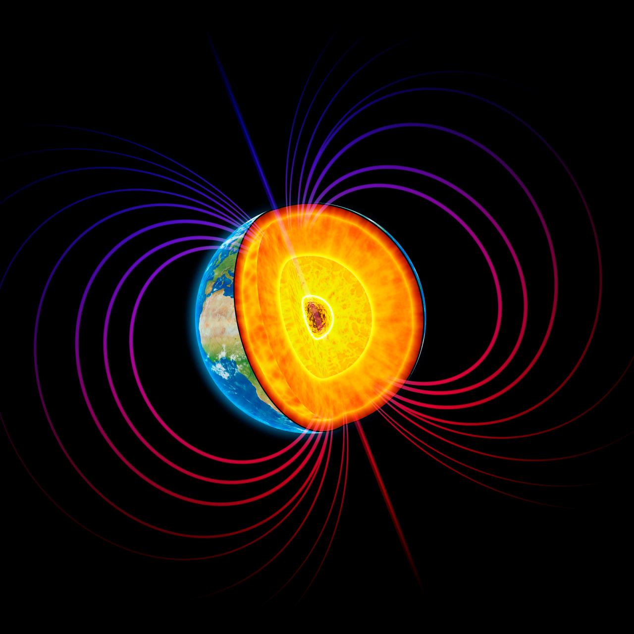 Why does the earth have a magnetic field?