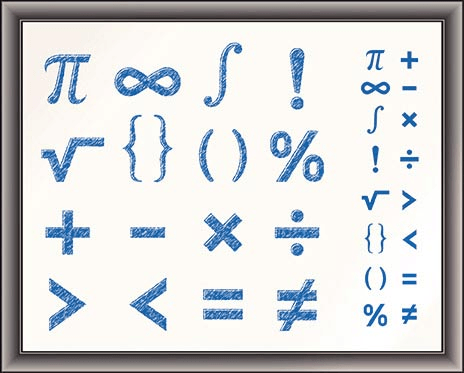 Perché in matematica ci sono tanti simboli?